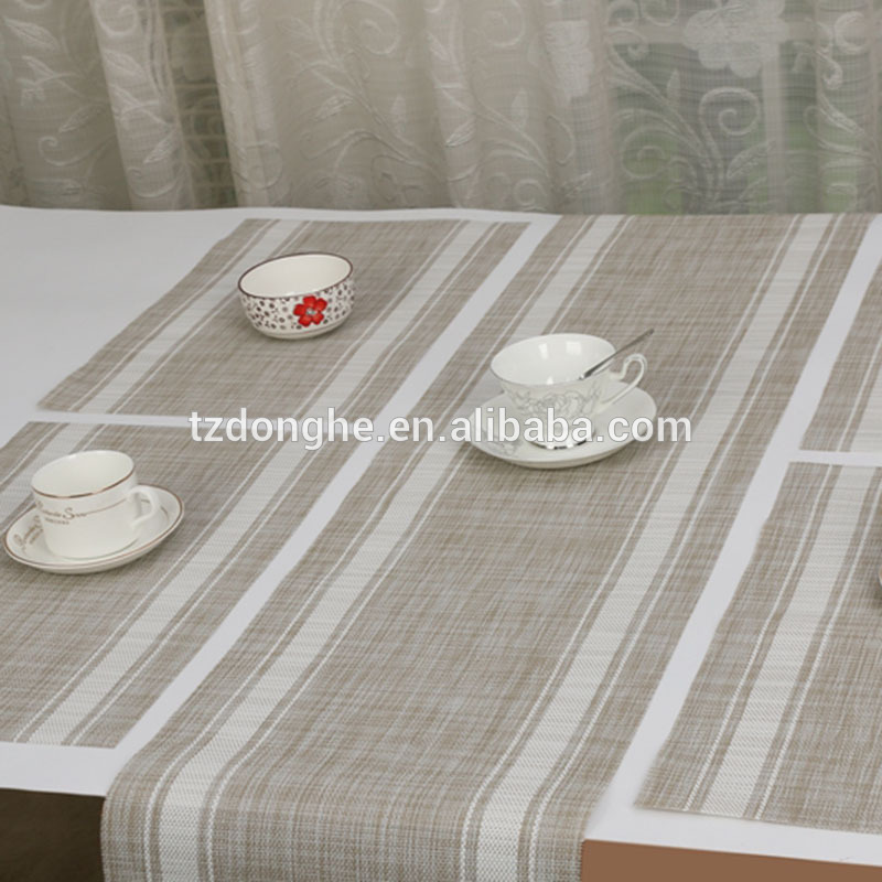 Tabletex PVC vinyl new design christmas wholesale cheap custom decoration runner table cloth