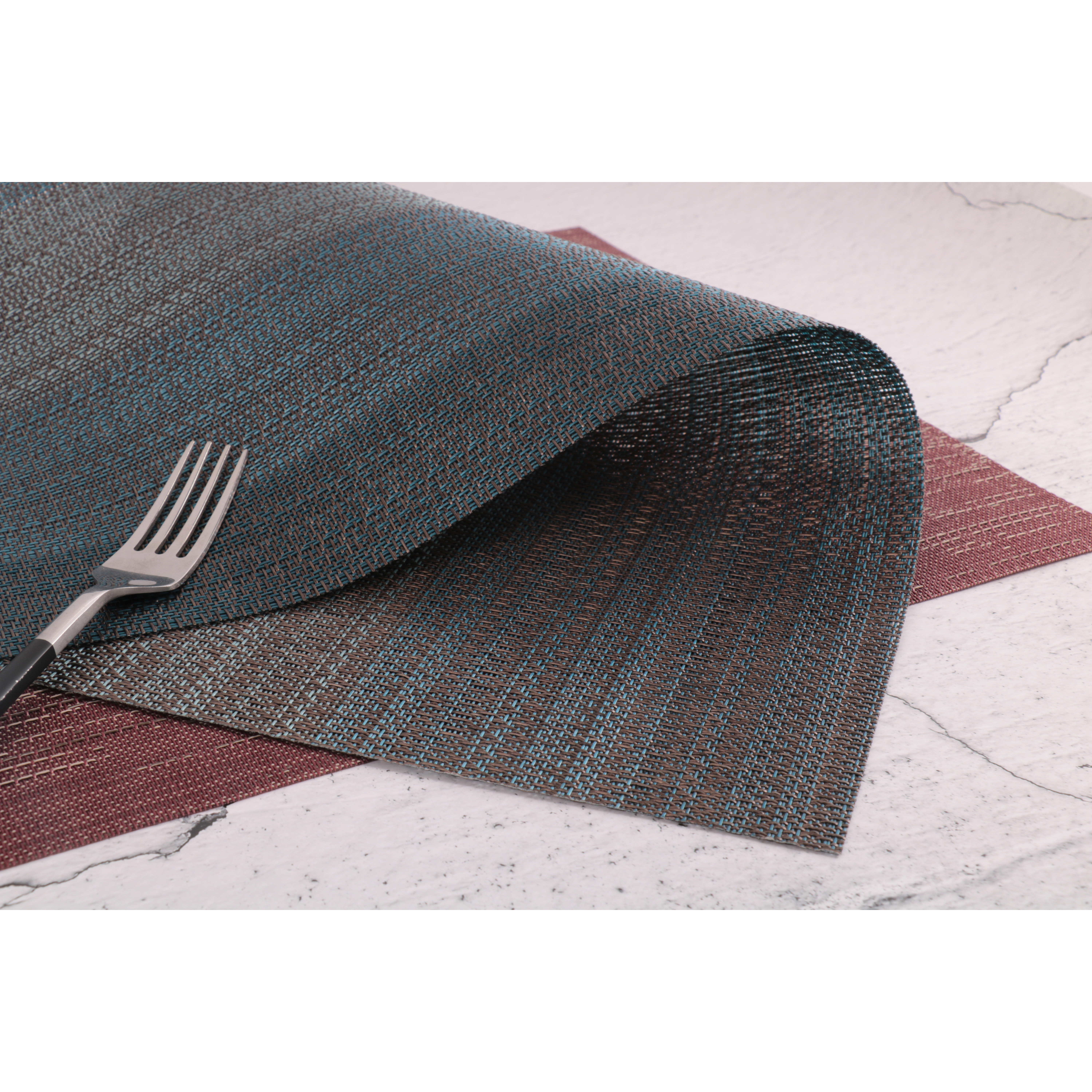 Tabletex wholesales which can be used outdoors and eco-friendly  insulation 45*30cm pvc Jacquard placemats