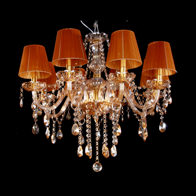 New Coming Crystal Bubble Resin Commercial Non Electric Chandelier