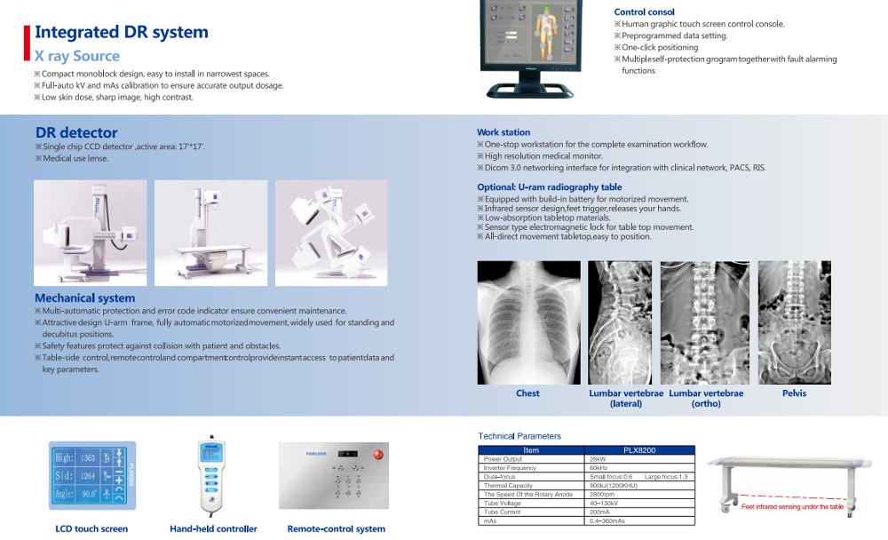 High Frequency Digital Radiography System