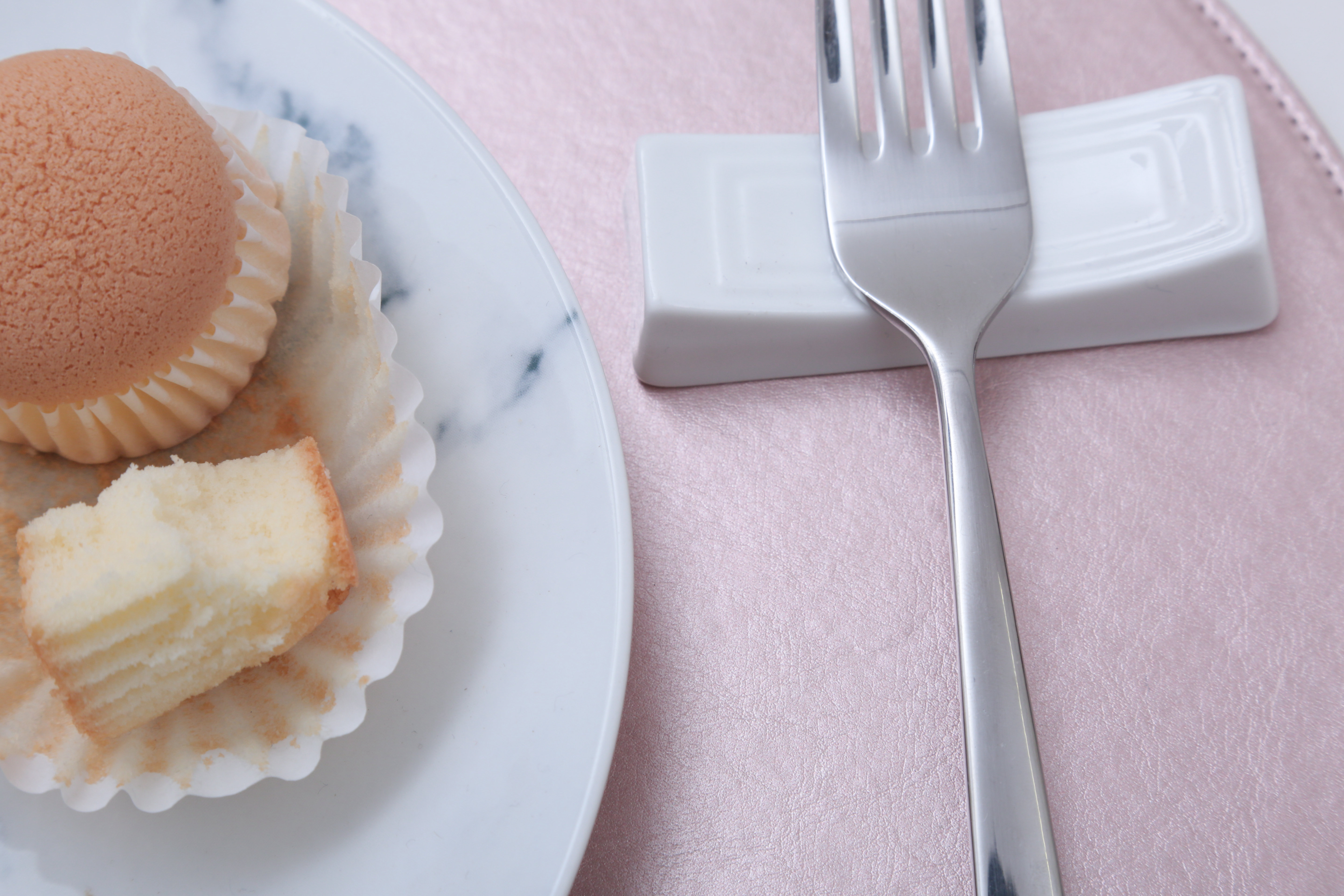 Tabletex  Double Sided PU Faux Leather Rose gold  PVC Placemats and Coaster