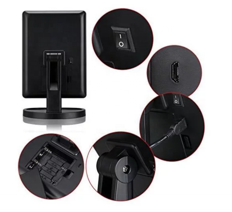 Hollywood Style Led Makeup Vanity Mirror Light up Bathroom Mirrors For Girls with Lights