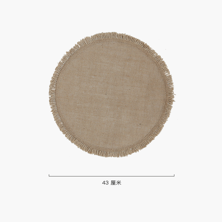 Tabletex wholesale high quality cheap Linen naturel new design dinner set placemats and coasters