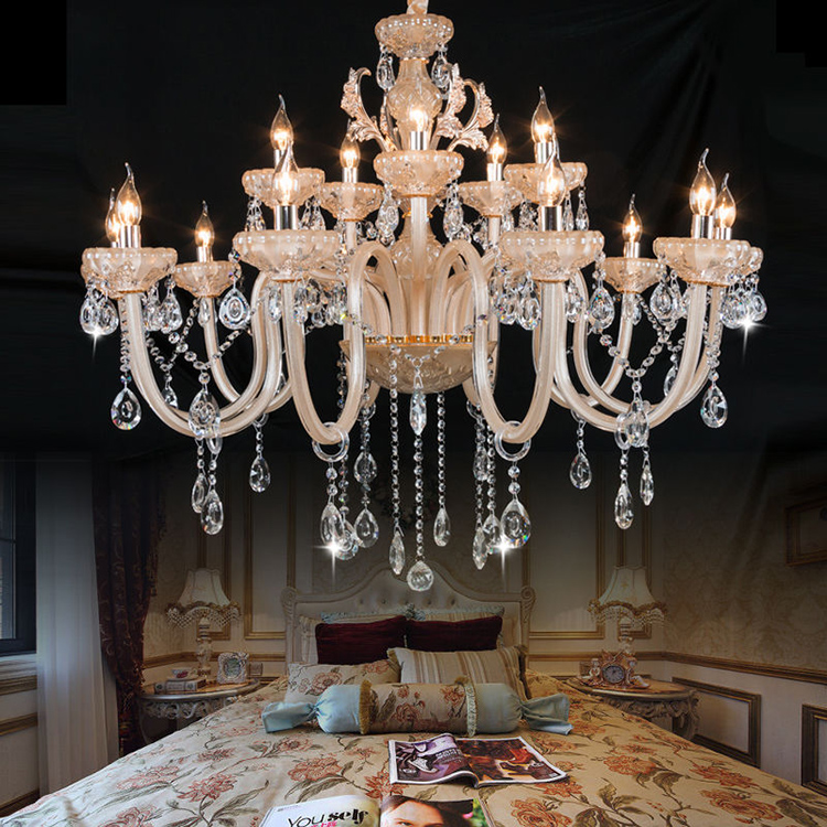 Zhongshan Factory Umbrella Shaped Bronze Chandelier Ceiling Lamp