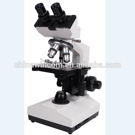 China manufacturer led sliding binocular microscope with abbe condenser
