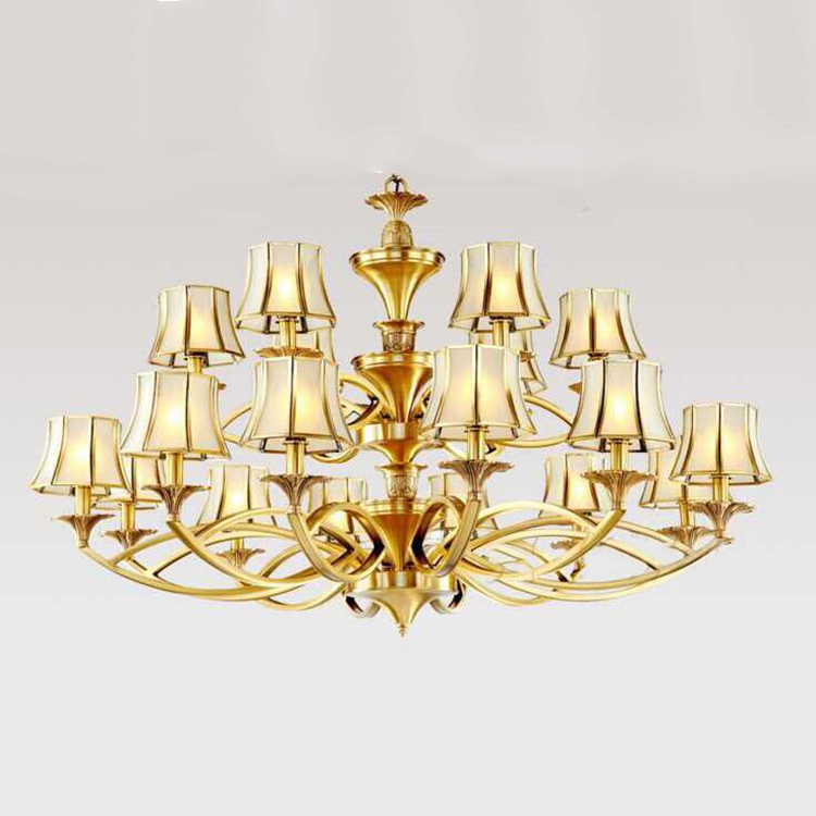 zhongshan Modern Design Luxury Hotel Fabric Yiwu Chandelier