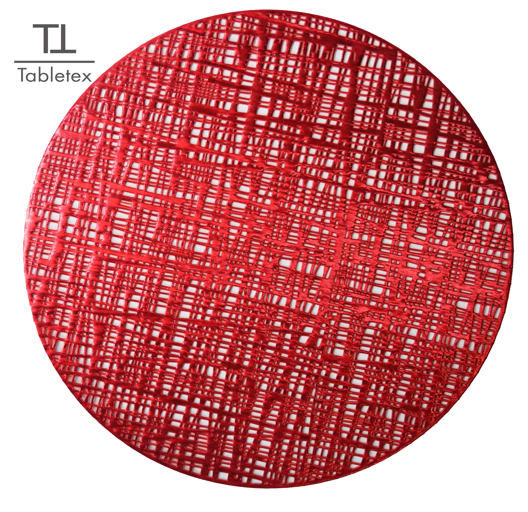 2020 hot sales placemat pvc injection gold color of anti slip pvc  table mat for dinning table