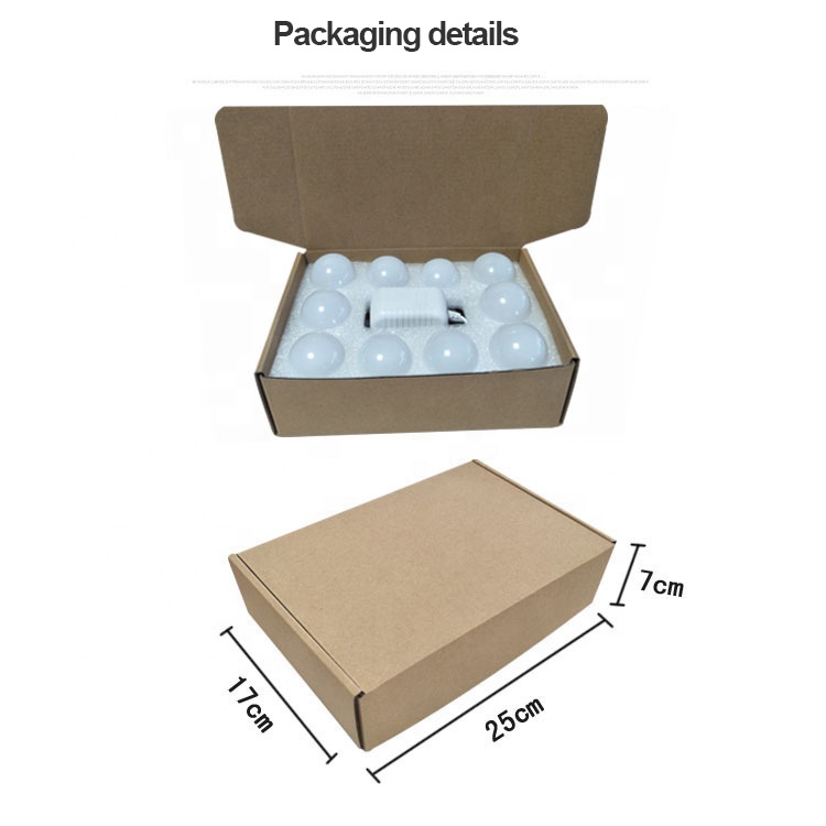 New Style Hollywood Waterproof 8W Power LED Makeup Mirror Lights Kit for Femme