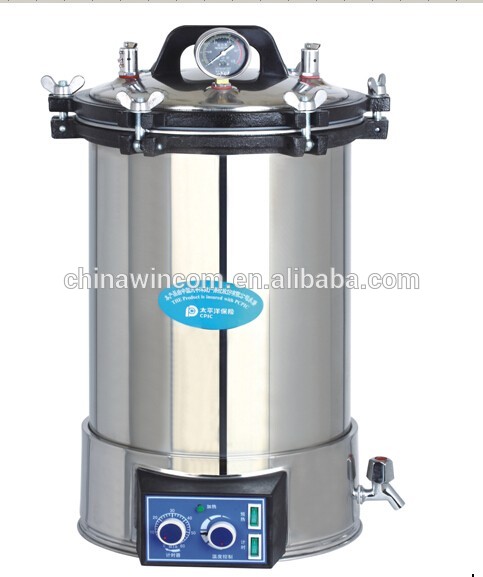 Electric heated Portable Pressure Steam Sterilizer - YX-18LDJ