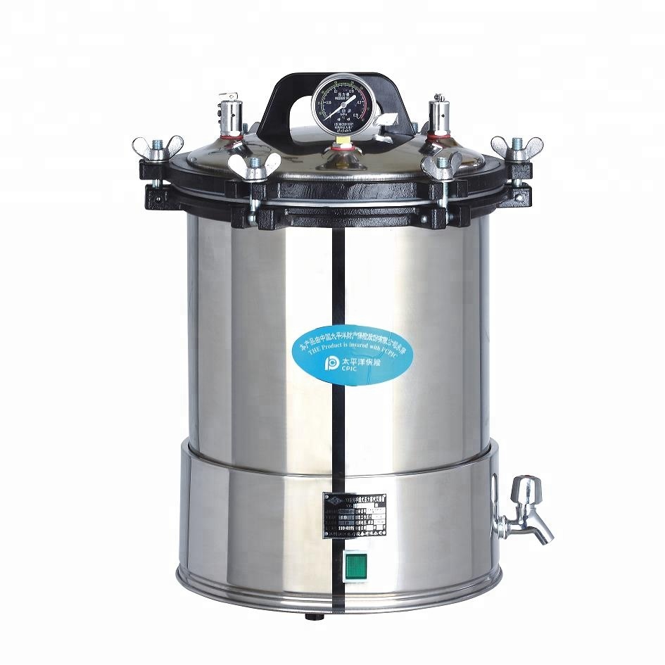 24L Electric Heated Portable Autoclave Machine -YX-280D
