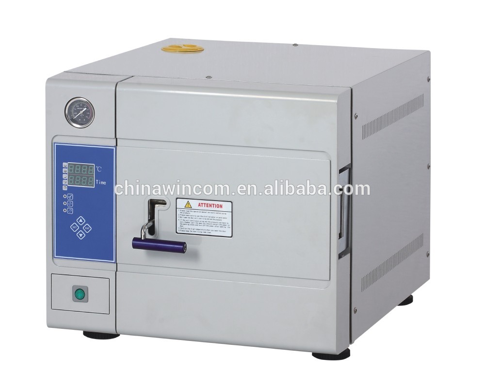 Medical equipment fully automatic microcomputer type table top steam sterilizer