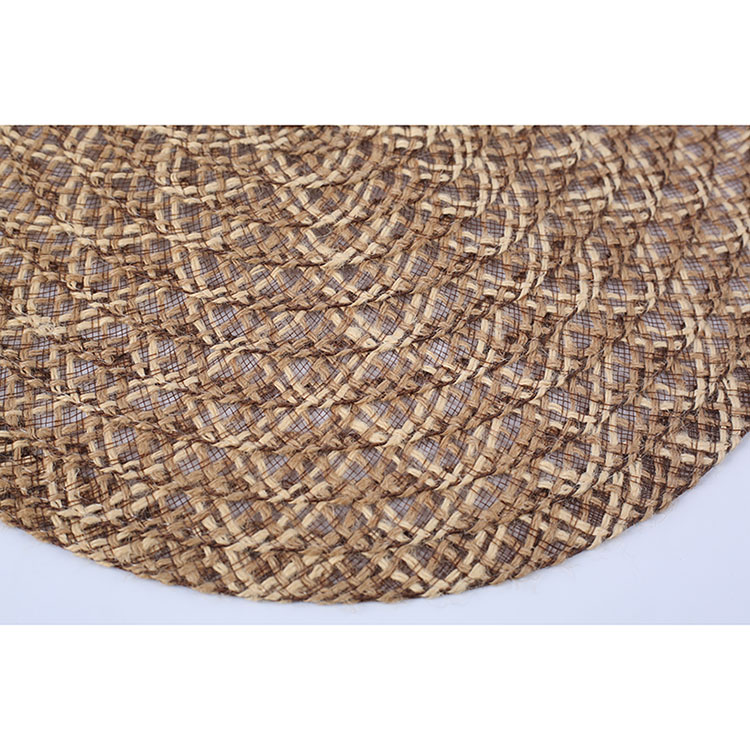 Tabletex custom eco-friendly braided round linen PET woven placemats