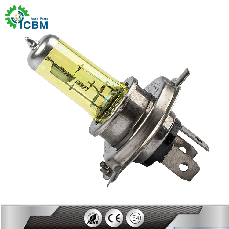 halogen H4 24V 100/90W yellow auto head light bulbs