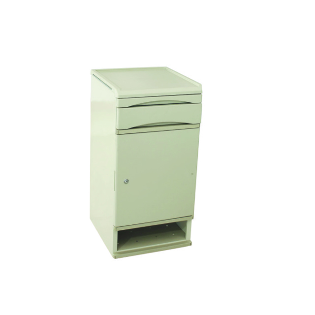 Hospital Lockable ABS Bedside Cabinet