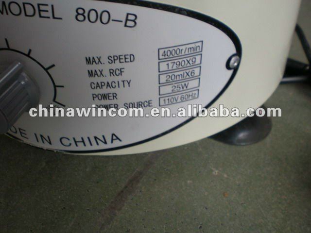 Cheap Lab Small Centrifuge Manufacturer Made in China 800