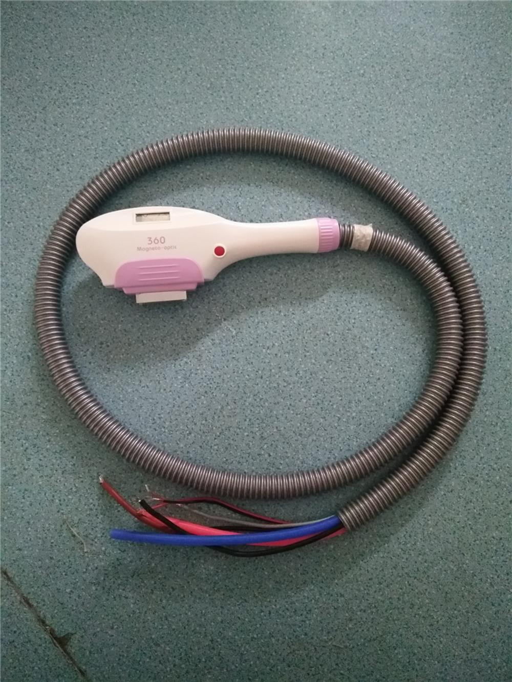 Hot selling 360 magneto-optical ipl handle for hair removal and skin rejuvenation