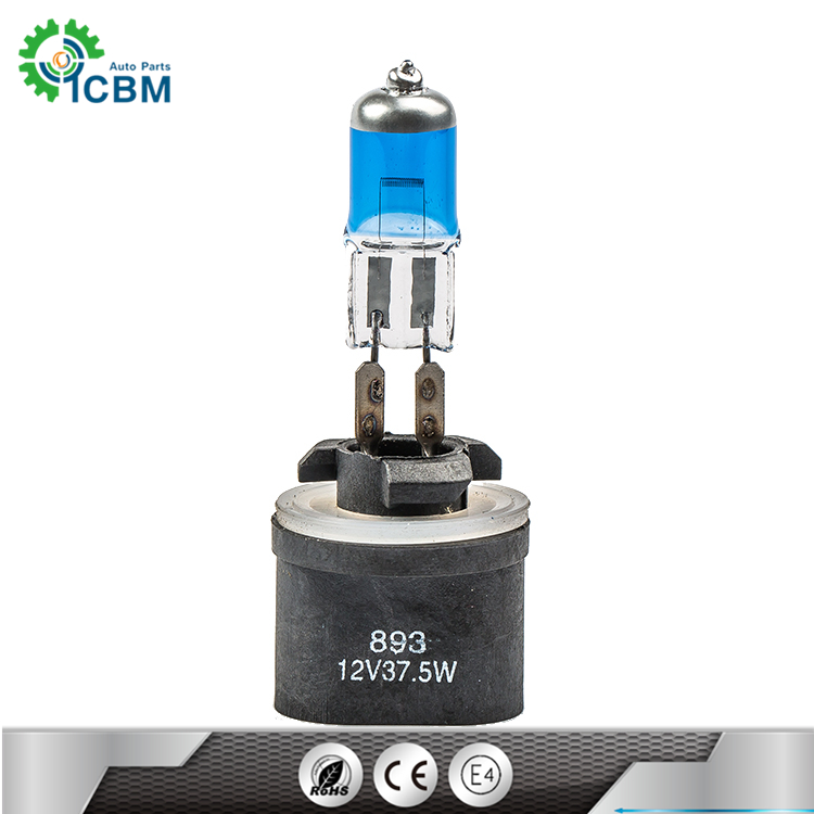 893 12v37.5w 950lm blue color auto head light halogen bulbs