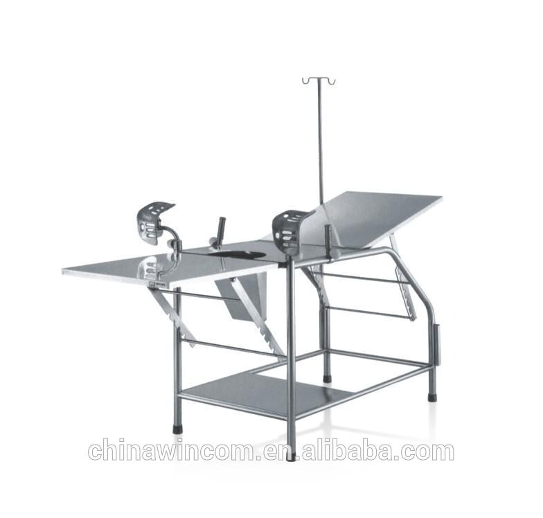 Stainless Steel Obstetric Delivery Table For WN641