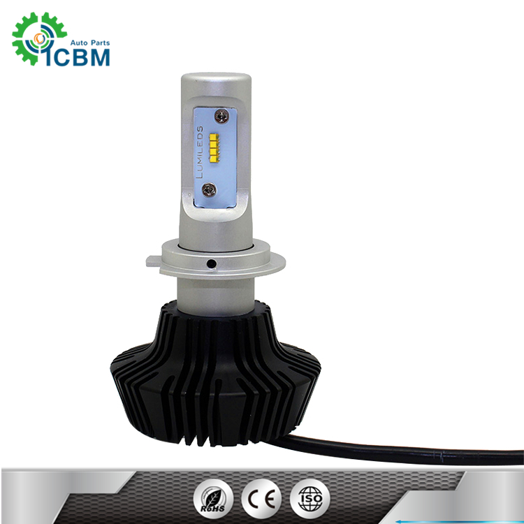 The queen of quality auto 12v6500k4000lm bulb h7 led canbus bulbs