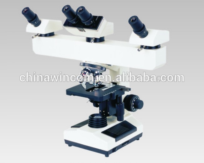 Top sale wf10x 4pcs eyepiece multi viewing head optical laboratory microscope