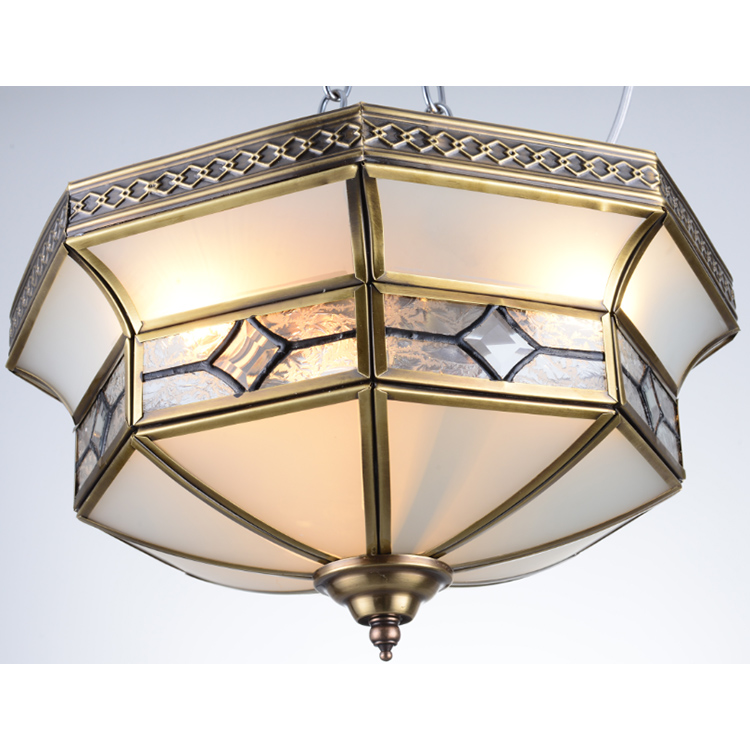 Hotel Decoration Rectangle Polished Nickel Chain Ball Chandelier