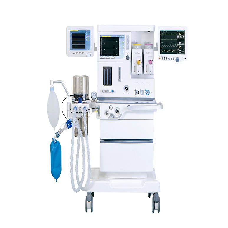 Medical Hospital ICU Equipment Anesthesia Machine Price with LCD Touch Display