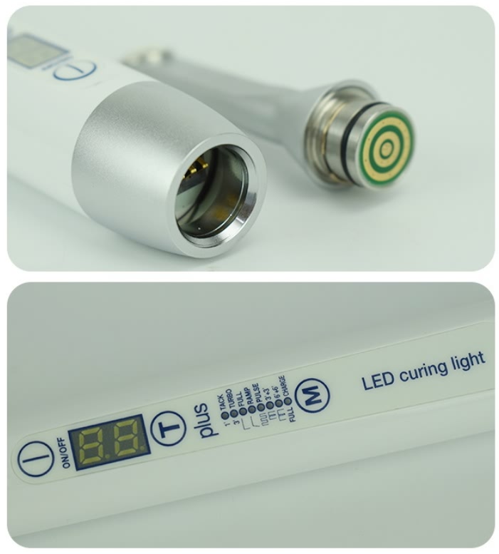380-485nm Copper Head 1 Second Dental LED Curing Light Wireless