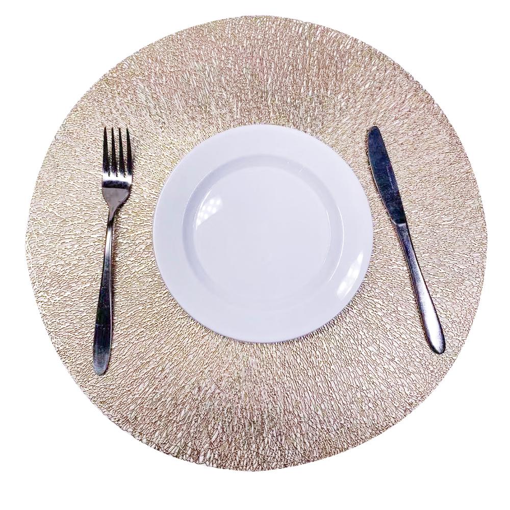 Tabletex waterproof washable PVC plastic dining table mat eco-friendly placemats