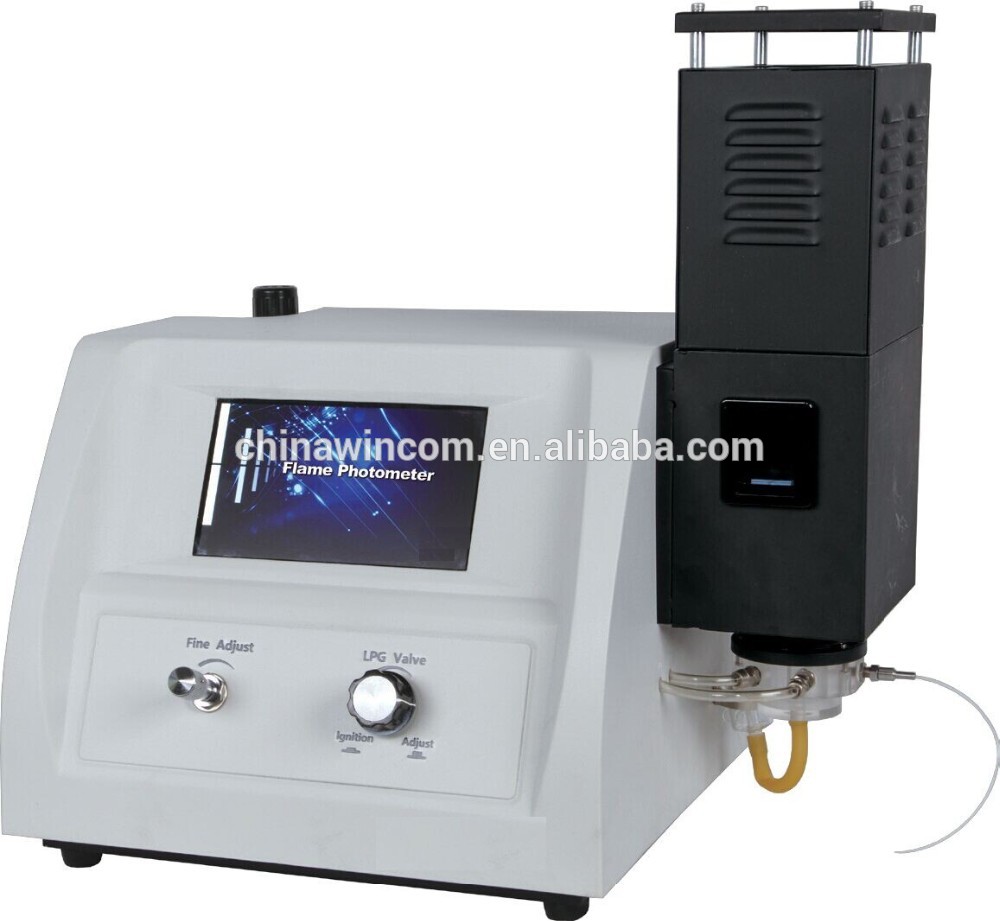 Best price analysis spectrometer digital manual flame photometer for K/Na testing