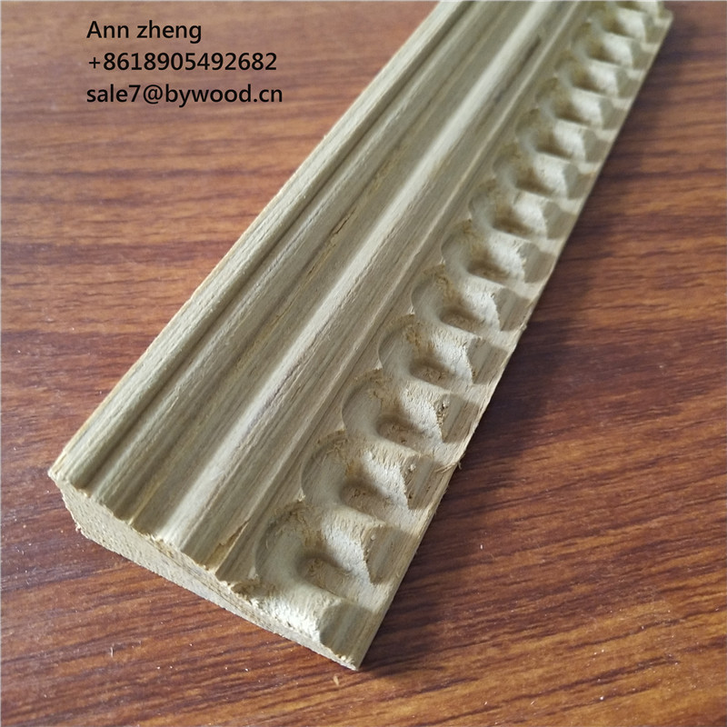 Engineered teak wood ceiling cornice moulding crown mouldings mdf moulding