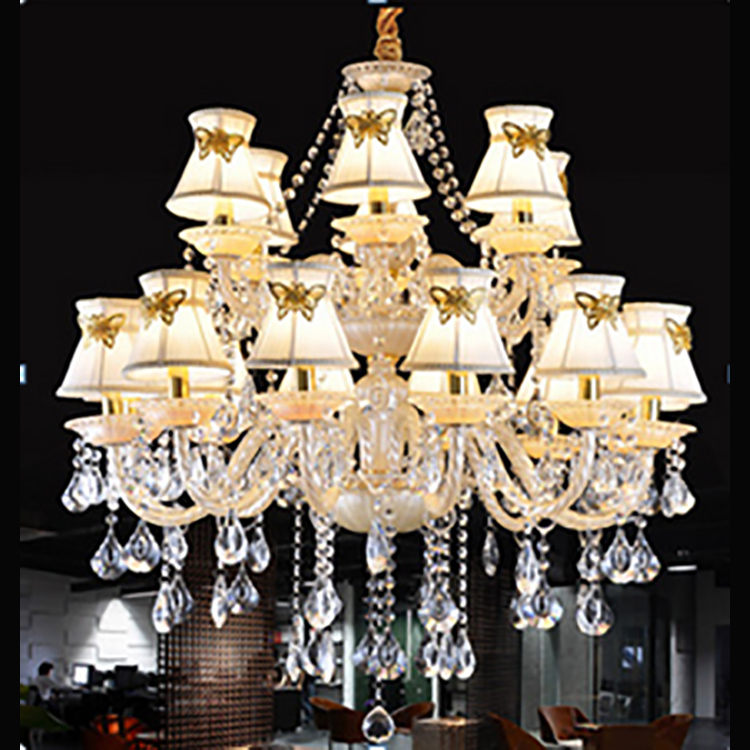Wedding Occasion Rain Drop Classical Crystal Chandelier Lighting