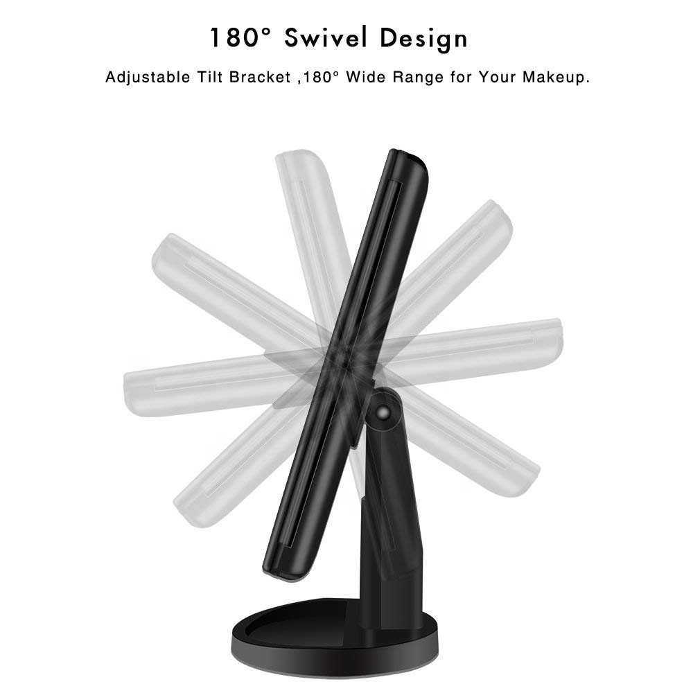 22 LED Lights Mirror Adjustable Screen Touch Makeup Vanity Mirror