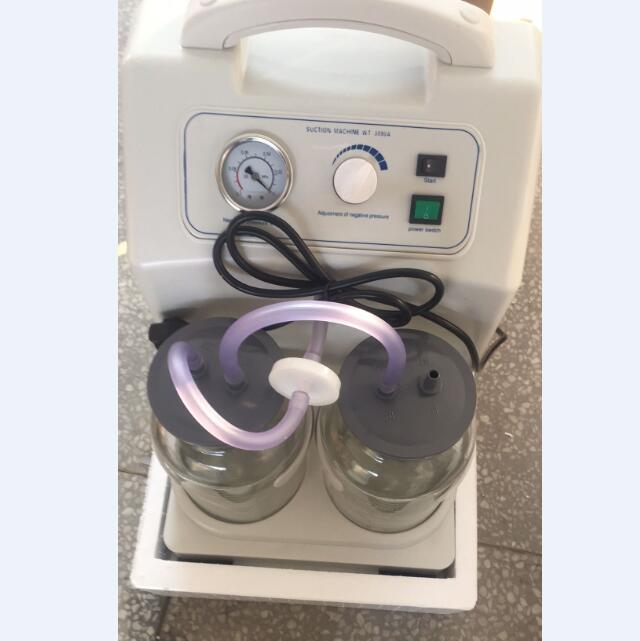 Medical Suction Apparatus With Double Jar For Hospital