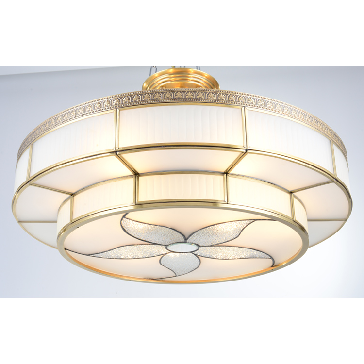 Interior Indoor Iron Horn Natural Material Islamic Mosque Chandelier