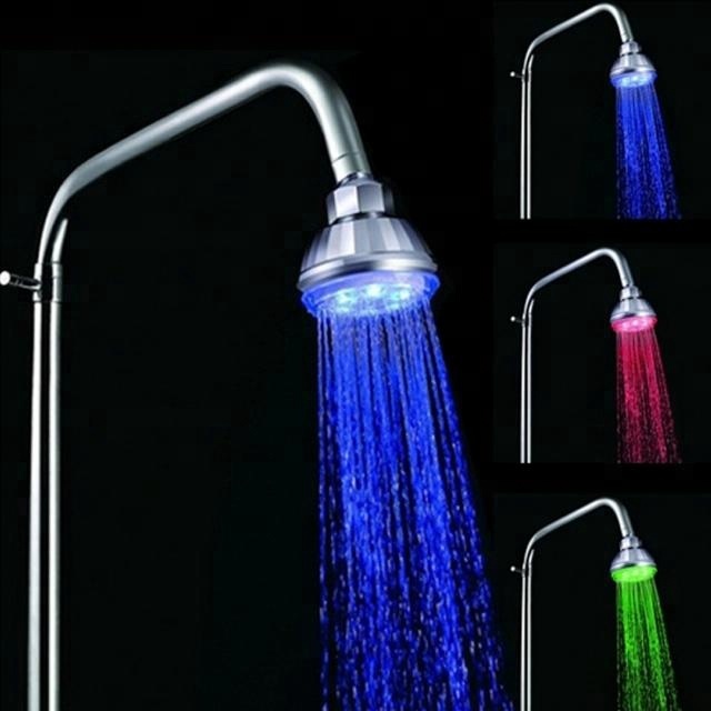 Bathroom faucet type remove shower head color changing led shower