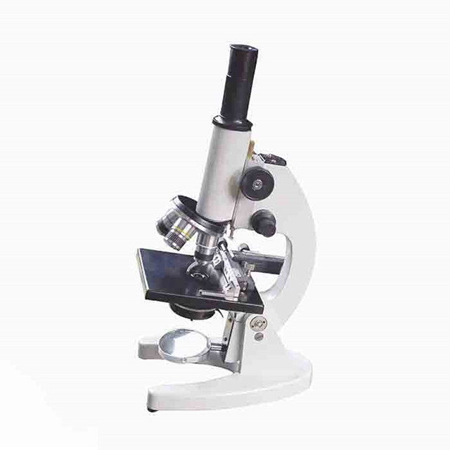 Portable Laboratory Biological Monocular Head Microscope MCS-13A with Moving Scale Price