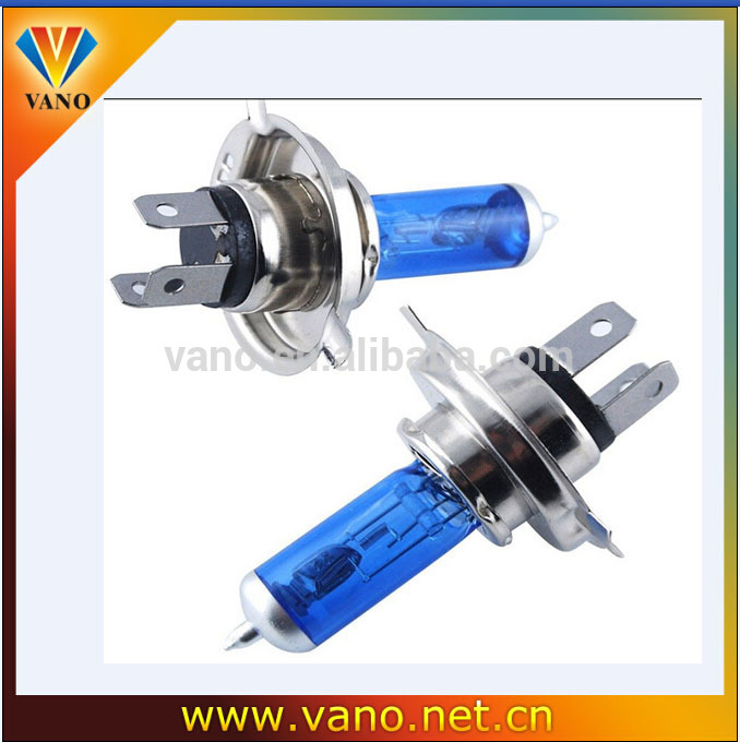 Super White Halogen Car Light Bulbs bright 9005 9006 h4 12v 100/90w halogen bulb