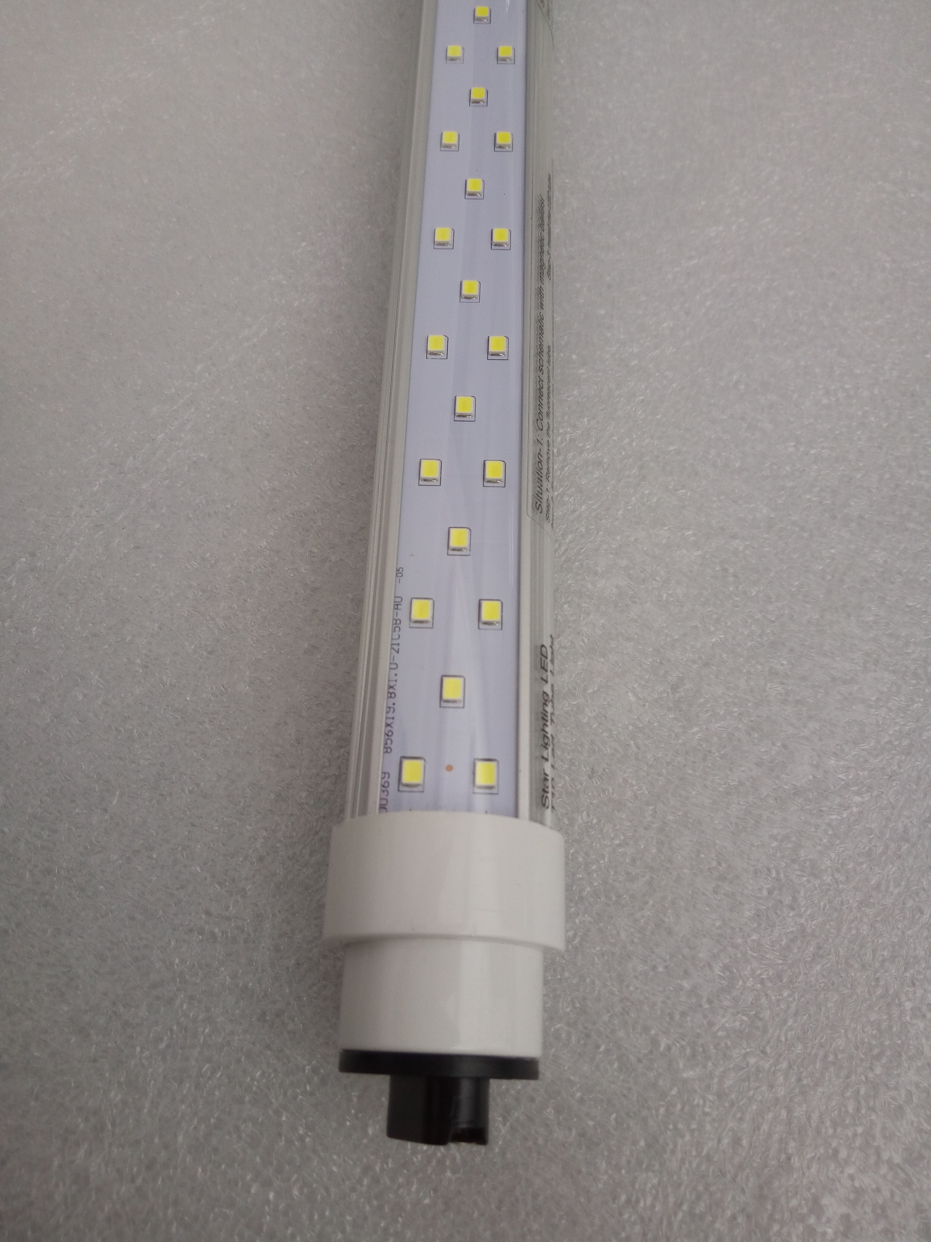 360 Degree T8 T10 T12 4ft led Light Bulbs, R17D/HO Base, 28W led Tubes for Outdoor Double Sided Signs 6000K Cool White Clear Cov