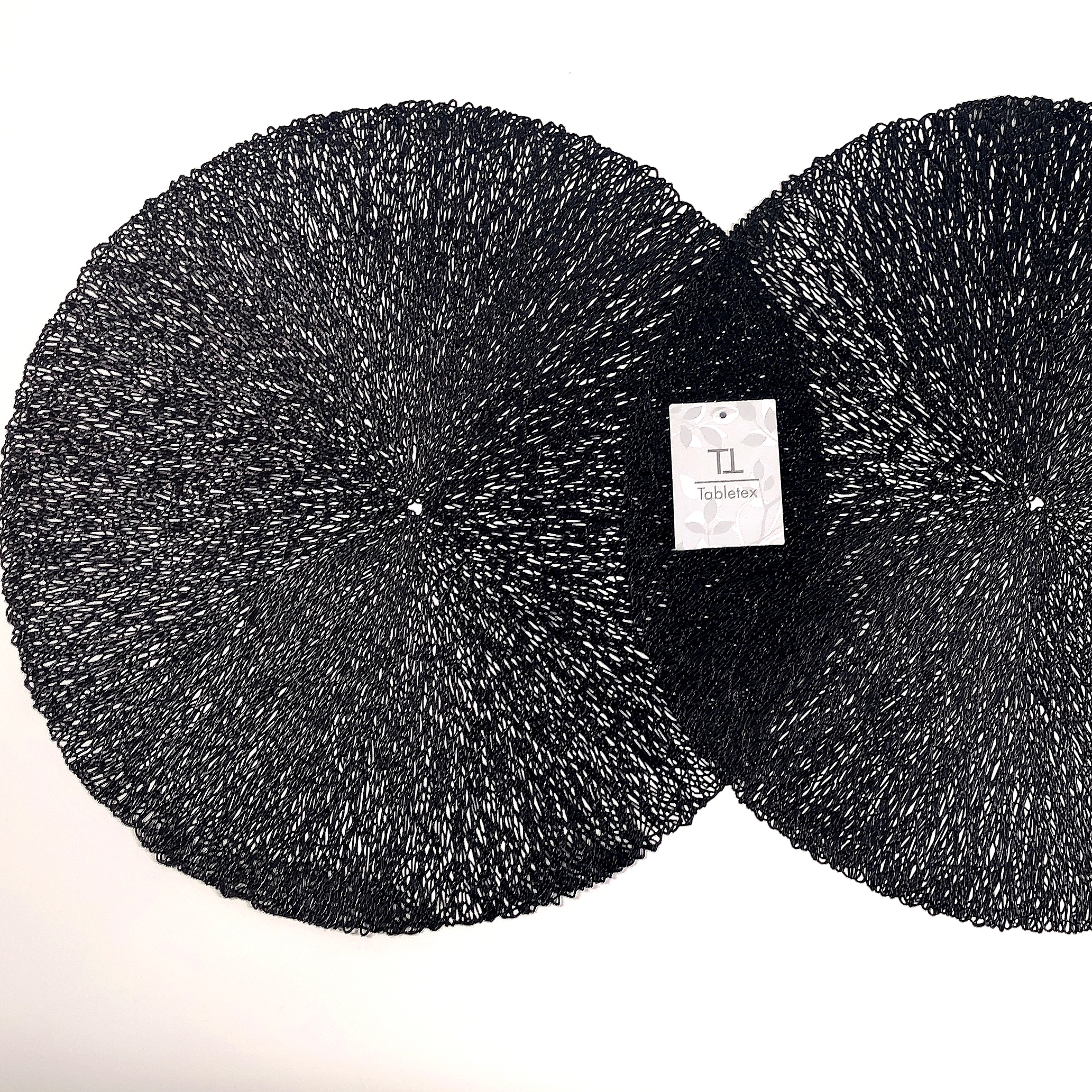 Tabletex very new pvc irregular placemat laser cut injection  vinyl  placemat