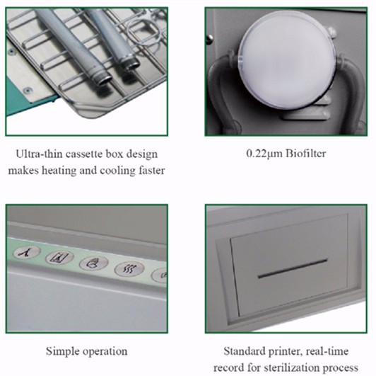 Cassette Type Sterilizer Portable Dental Autoclave