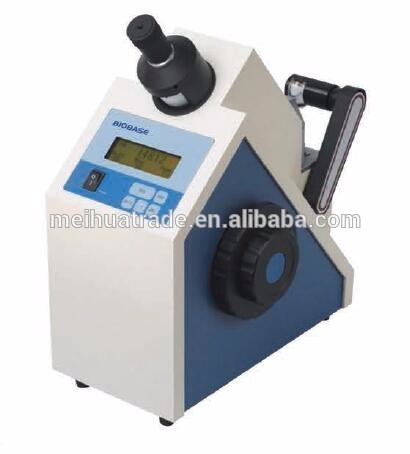 Hard Glass Prism Sugar Solution Brix Refractometer ABBE Digital Refractometer