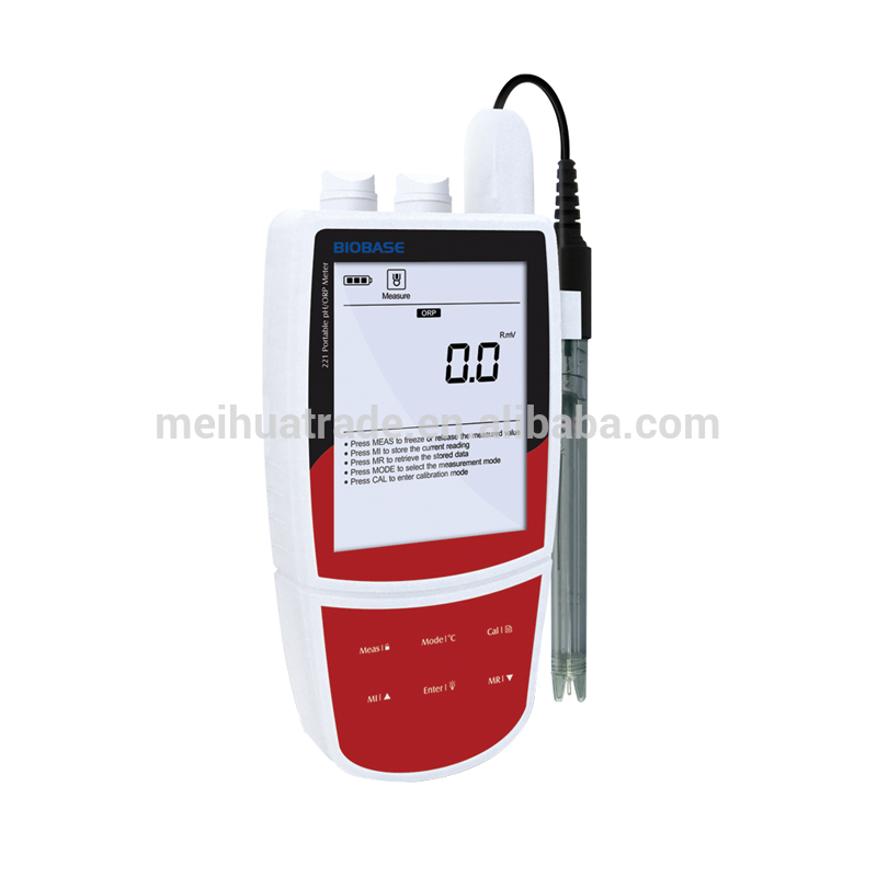 BIOBASE Waterproof pH mV Cond. Res. TDS Sal. DO Temp. PM700 Series of Electrochemical Meter Tester