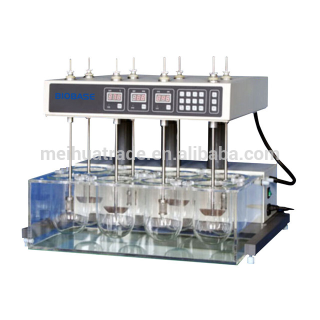 8 pcs basket pharmic tablet dissolution tester/apparatus with cheap price