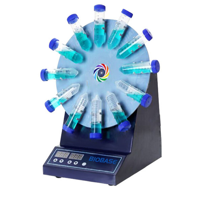 laboratory rotating mixer Equipped with silicagel tube holder