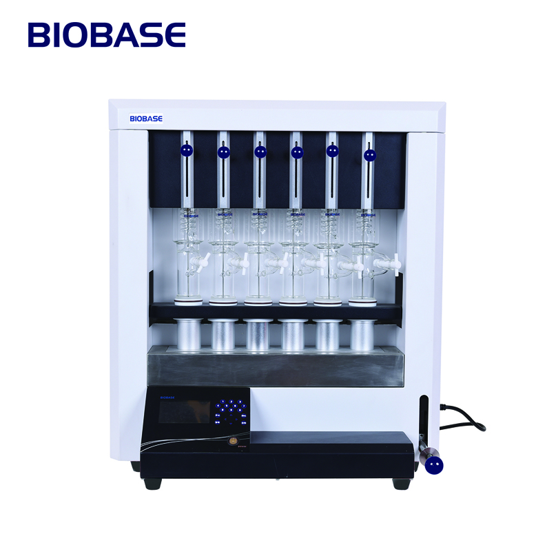 Hot sale BIOBASE BFA-2 automatic crude fat analyzer based on the Soxhlet extraction principle