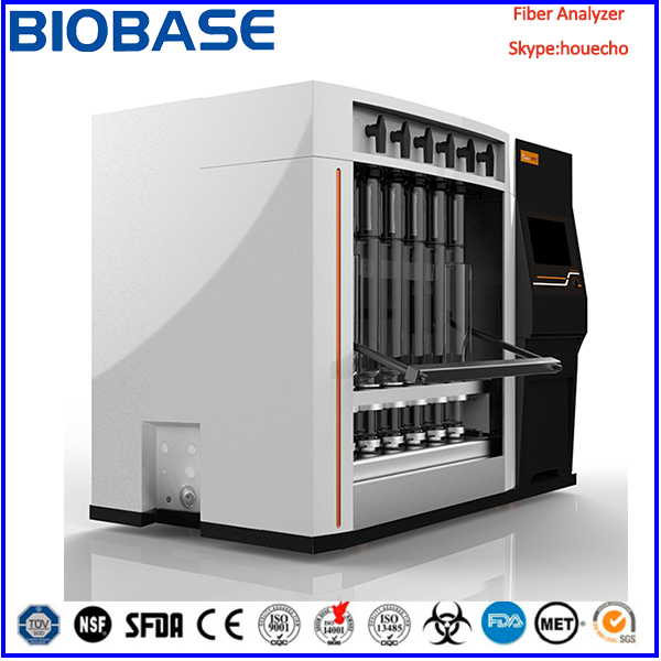 BIOBASE Analyze Rude Fiber Van Soest Analysis  wash fiber plant feed food Fiber Analyzer with cheap price