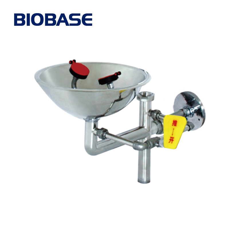 2016 BIOBASE Stainless Steel Emergency Eye Washer(Wall Mounted)