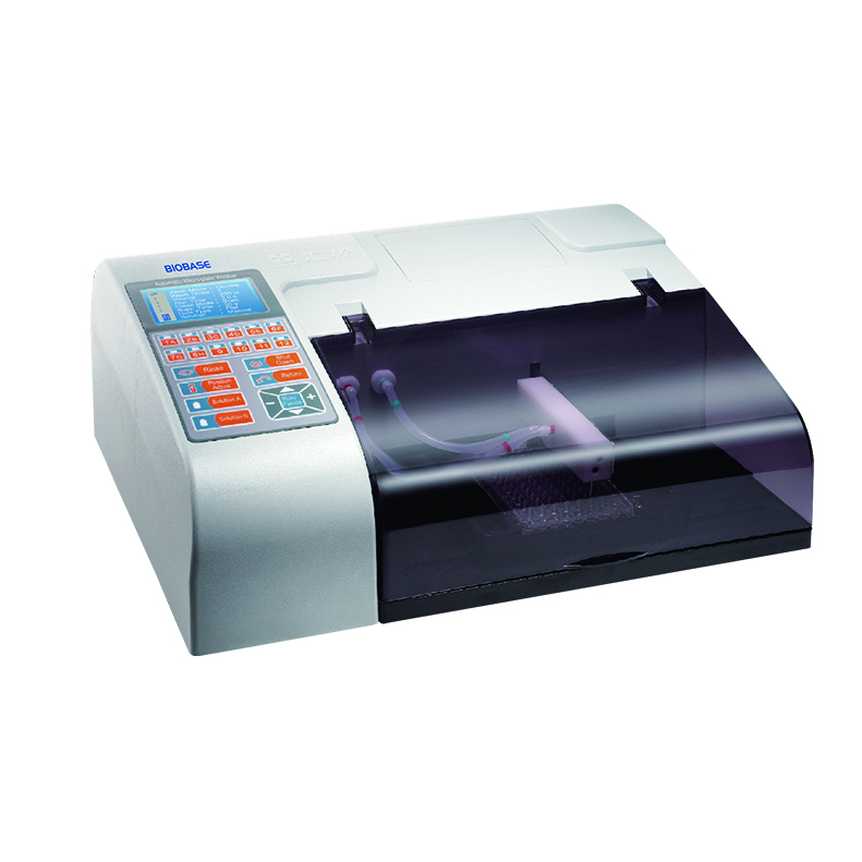 BIOBASE High Brightness LCD Display Elisa Microplate Washer with Cheap Price