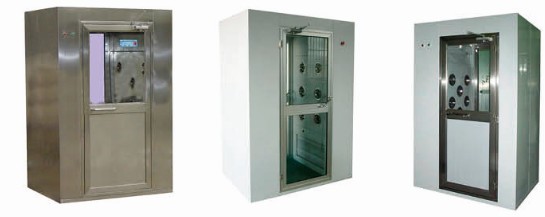 BIOBASE China 0-99 min stainless steel Air Shower clean room LED display with adjustable blowing time