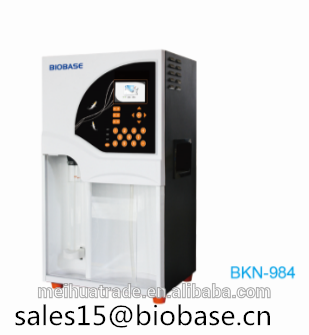 Fully Automatic biochemistry Kjeldahl Nitrogen Analyzer/ distiller for kjeldahl /nitrogen gas analyzer